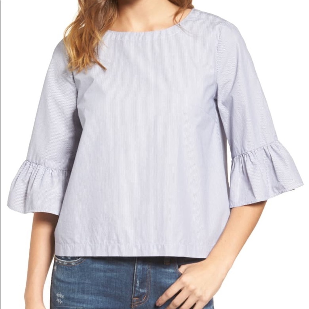 Madewell Bell Sleeve Top❤️SOLD OUT IN STORE❤️